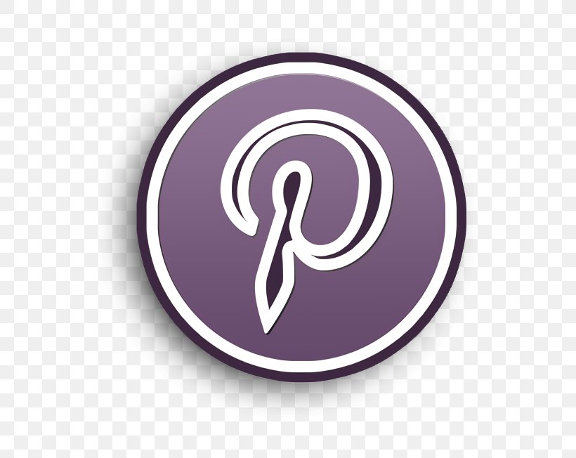 Pinterest Icon, PNG, 652x652px, Pinterest Icon, Logo, Meter, Purple, Sign Download Free