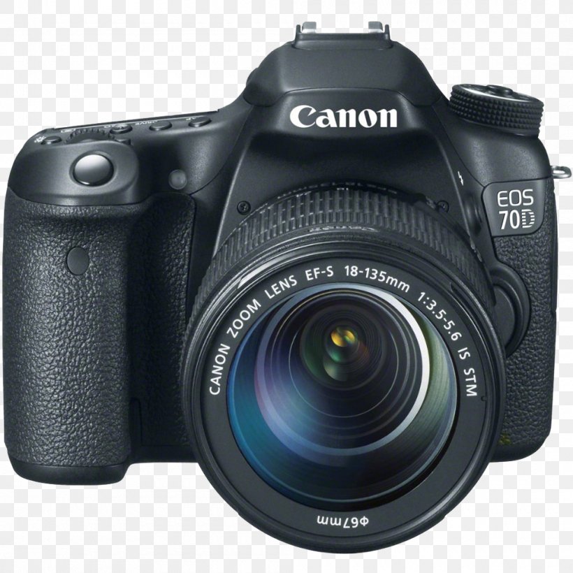 Canon EOS 70D Canon EF-S 18–135mm Lens Canon EOS 80D Canon EF-S Lens Mount Canon EF-S 18–55mm Lens, PNG, 1000x1000px, Canon Eos 70d, Camera, Camera Accessory, Camera Lens, Cameras Optics Download Free