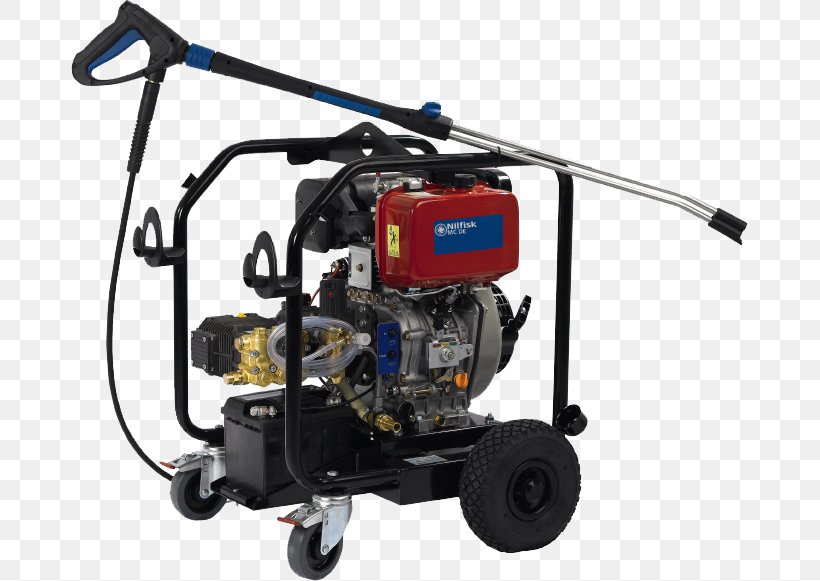 Pressure Washers Machine Nilfisk-ALTO Cleaning, PNG, 677x581px, Pressure Washers, Automotive Exterior, Cleaning, Detergent, Diesel Engine Download Free