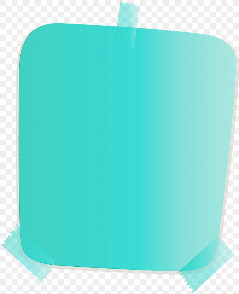 Rectangle Angle Turquoise, PNG, 2433x3000px, Tape, Angle, Paint, Rectangle, Turquoise Download Free