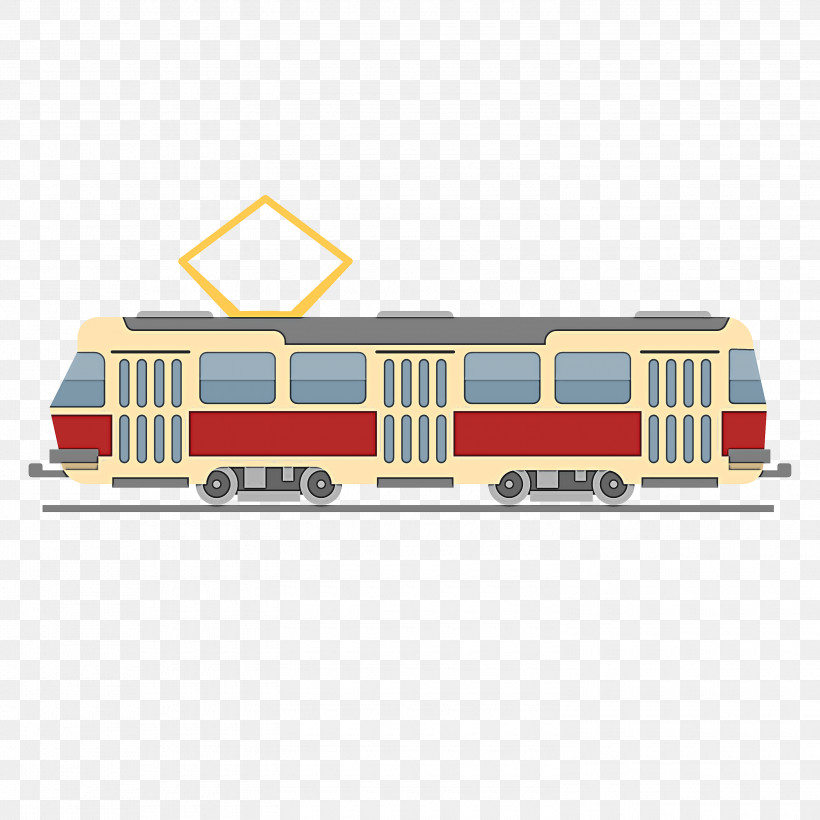 Transport Vehicle Rolling Stock Train Locomotive, PNG, 3000x3000px, Transport, Bus, Locomotive, Passenger Car, Public Transport Download Free
