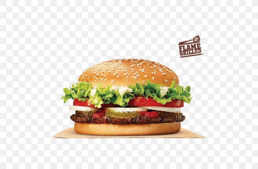 Whopper Hamburger Fast Food Chicken Sandwich Cheeseburger, PNG, 500x540px, Whopper, American Food, Big Mac, Breakfast Sandwich, Buffalo Burger Download Free