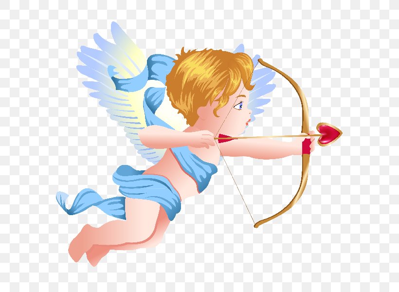 Cupid's Bow Angel Clip Art, PNG, 600x600px, Watercolor, Cartoon, Flower, Frame, Heart Download Free