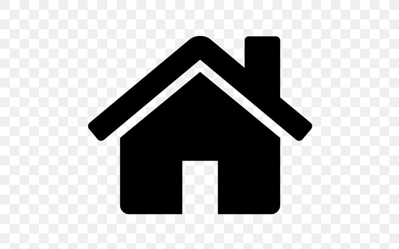 Font Awesome House Icon Design Clip Art, PNG, 512x512px, Font Awesome, Black, Home, House, Hyperlink Download Free