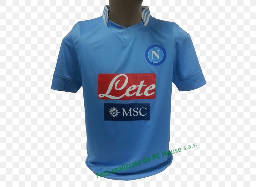 S.S.C. Napoli Serie A 2011–12 Coppa Italia T-shirt Italy National Football Team, PNG, 522x600px, Ssc Napoli, Active Shirt, Blue, Brand, Clothing Download Free