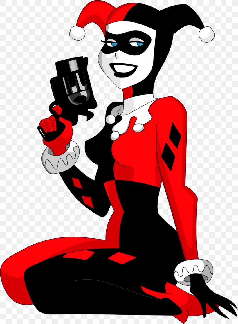 Harley Quinn Joker Batman Poison Ivy Scarecrow, PNG, 1024x1394px, Harley Quinn, Arkham Asylum, Art, Batman, Batman The Animated Series Download Free