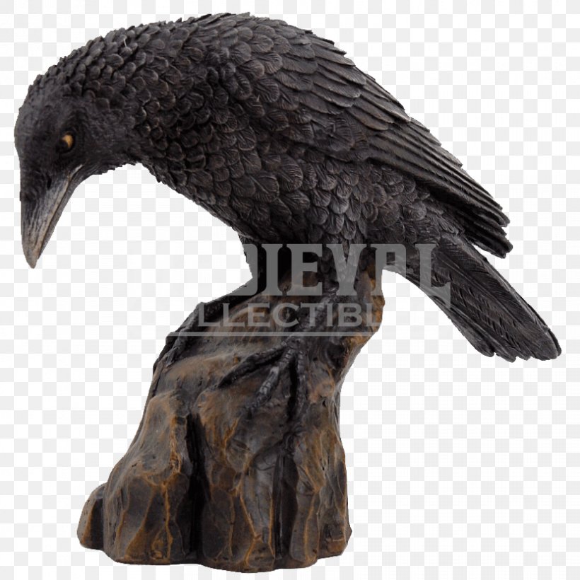 Statue Figurine Sculpture Model Figure Collectable, PNG, 830x830px, Statue, Action Toy Figures, American Crow, Beak, Bird Download Free