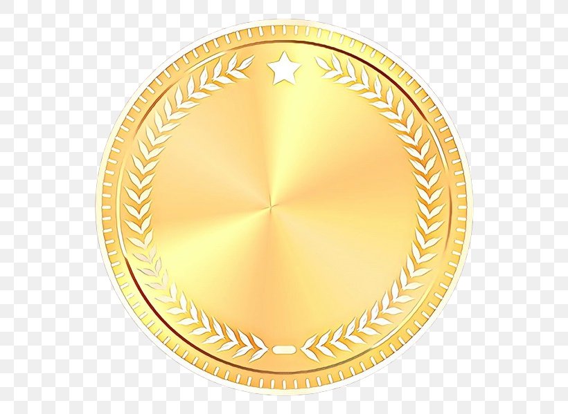 Yellow Medal Metal Coin Gold, PNG, 600x599px, Cartoon, Coin, Gold, Medal, Metal Download Free