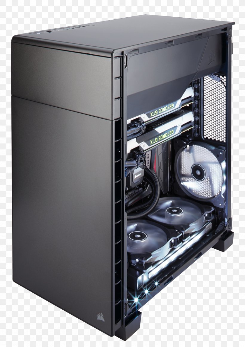 Computer Cases & Housings Corsair Components ATX Power Supply Unit Personal Computer, PNG, 847x1200px, Computer Cases Housings, Airflow, Atx, Computer, Computer Case Download Free