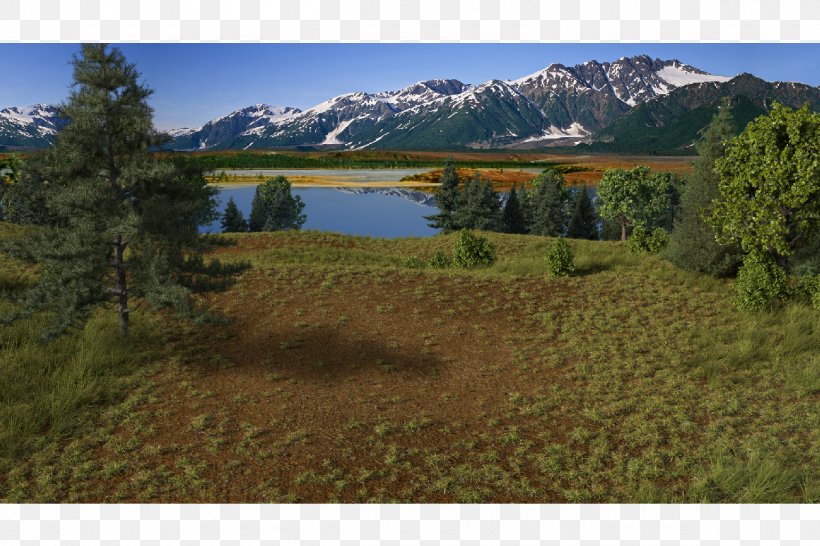 Rendering Wilderness Nature Reserve 3D Computer Graphics, PNG, 1200x800px, 3d Computer Graphics, Rendering, Biome, Ecosystem, Fell Download Free