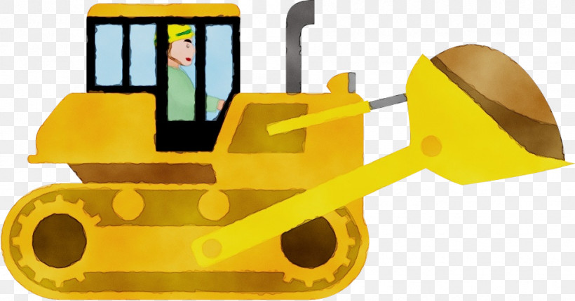 Yellow Construction Equipment Vehicle Road Roller Bulldozer, PNG, 994x522px, Watercolor, Automotive Wheel System, Bulldozer, Compactor, Construction Equipment Download Free