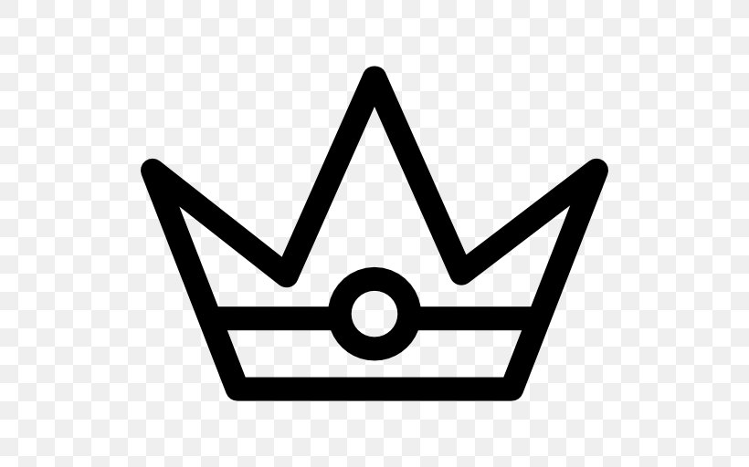 Crown Symbol, PNG, 512x512px, Crown, Area, Black And White, Coroa Real, Symbol Download Free