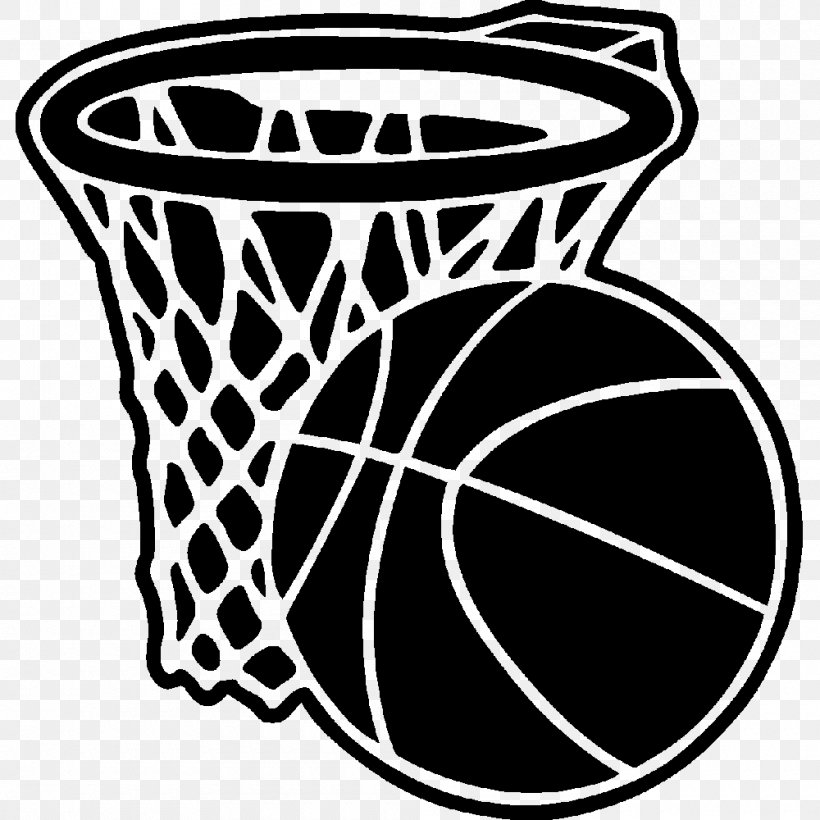 Backboard Basketball Canestro Clip Art, PNG, 1000x1000px, Backboard, Area, Basketball, Black, Black And White Download Free