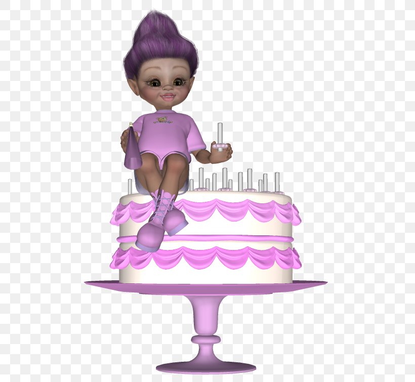 Birthday Cake Cake Decorating Guestbook Purple, PNG, 532x755px, Birthday Cake, Birthday, Cake, Cake Decorating, Doll Download Free