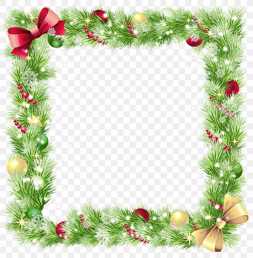 Christmas Photo Frame, PNG, 2937x3000px, Santa Claus, Borders And Frames, Christmas, Christmas Day, Christmas Decoration Download Free