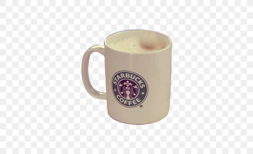 Coffee Starbucks Latte Cup Cafe, PNG, 500x500px, Coffee, Cafe, Coffee Cup, Coffee Milk, Cup Download Free