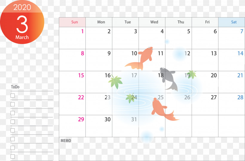 March 2020 Calendar March 2020 Printable Calendar 2020 Calendar, PNG, 3000x1982px, 2020 Calendar, March 2020 Calendar, Line, March 2020 Printable Calendar, Text Download Free