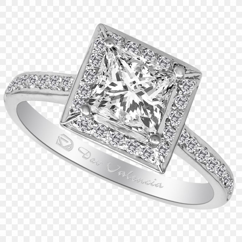 Princess Cut Wedding Ring Solitaire Solitär-Ring Diamond, PNG, 900x900px, Princess Cut, Bling Bling, Body Jewellery, Body Jewelry, Carat Download Free
