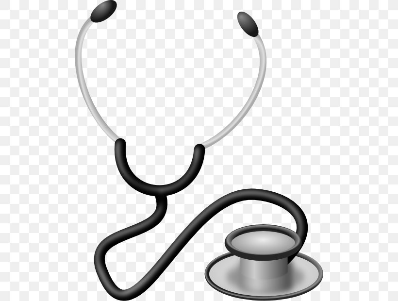 Stethoscope Medicine Clip Art, PNG, 512x620px, Stethoscope, Black And White, Body Jewelry, Medicine, Nursing Download Free