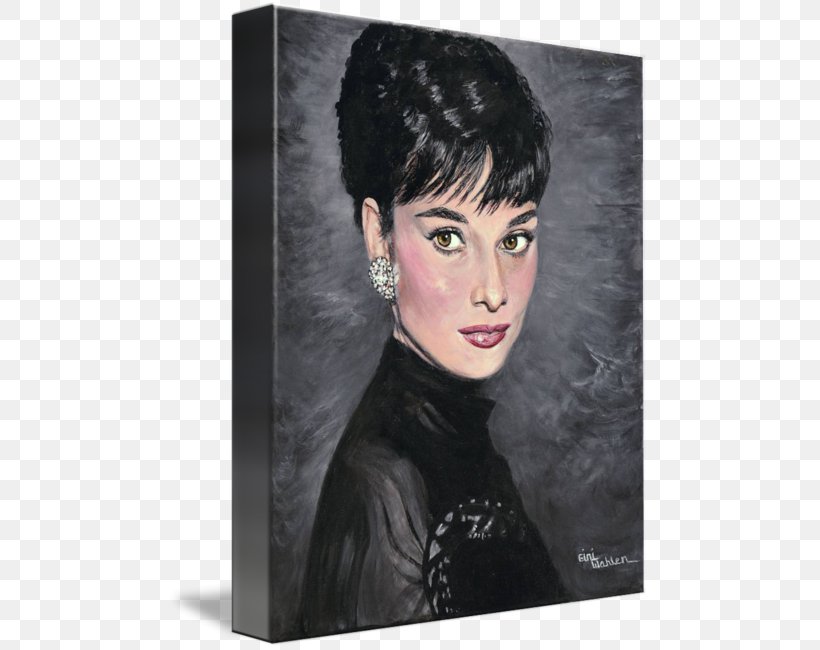 Audrey Hepburn Black Hair, PNG, 481x650px, Audrey Hepburn, Black Hair, Hair, Modern Art, Portrait Download Free