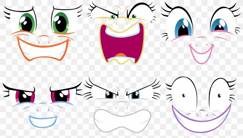 Eye Fluttershy Smile Cheek Face, PNG, 7000x4000px, Watercolor, Cartoon, Flower, Frame, Heart Download Free