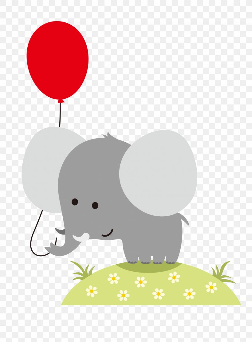 Greeting & Note Cards Happy Birthday, Elephant! Image Hippopotamus, PNG, 1431x1943px, Greeting Note Cards, Balloon, Birthday, Cartoon, Elephant Download Free