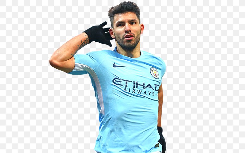 Sergio Agüero FIFA 18 Premier League Manchester City F.C. FIFA 16, PNG, 512x512px, Fifa 18, Argentina National Football Team, Arm, Clothing, David De Gea Download Free