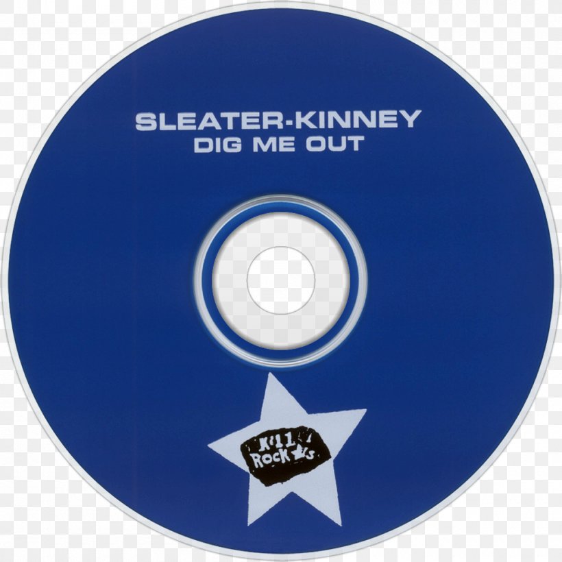Sleater-Kinney's Dig Me Out Compact Disc Album, PNG, 1000x1000px, Watercolor, Cartoon, Flower, Frame, Heart Download Free