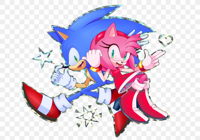 Sonic The Hedgehog Amy Rose Vector The Crocodile Sonic Forces Wikia, PNG, 1936x1361px, Watercolor, Cartoon, Flower, Frame, Heart Download Free