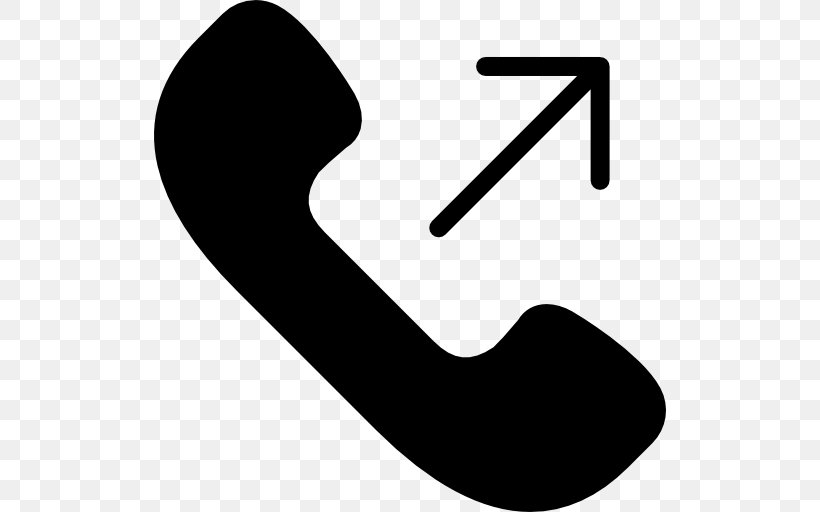 Telephone Call Callback Clip Art, PNG, 512x512px, Telephone Call, Black And White, Call Transfer, Callback, Finger Download Free