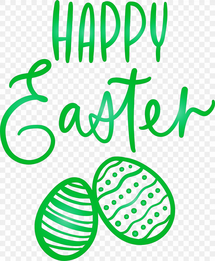 Easter Day Happy Easter Day, PNG, 2466x3000px, Easter Day, Green, Happy Easter Day, Line Art, Text Download Free