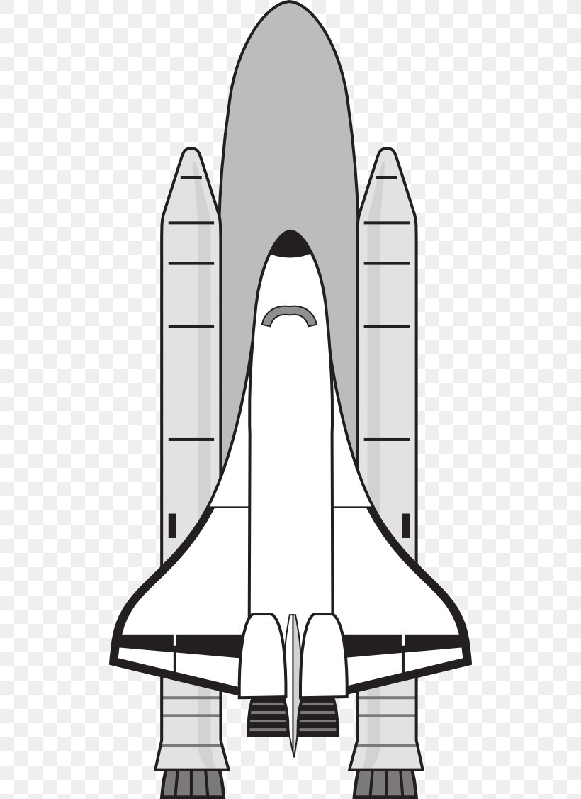 Space Shuttle Free Content Spacecraft Clip Art, PNG, 512x1127px, Space Shuttle, Artwork, Black And White, Craft, Fictional Character Download Free