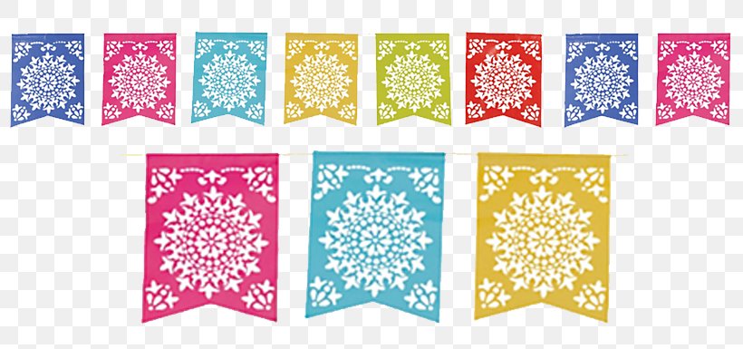 Paper Papel Picado Mexican Cuisine Party, PNG, 802x385px, Paper, Banner, Birthday, Day Of The Dead, Mexican Cuisine Download Free