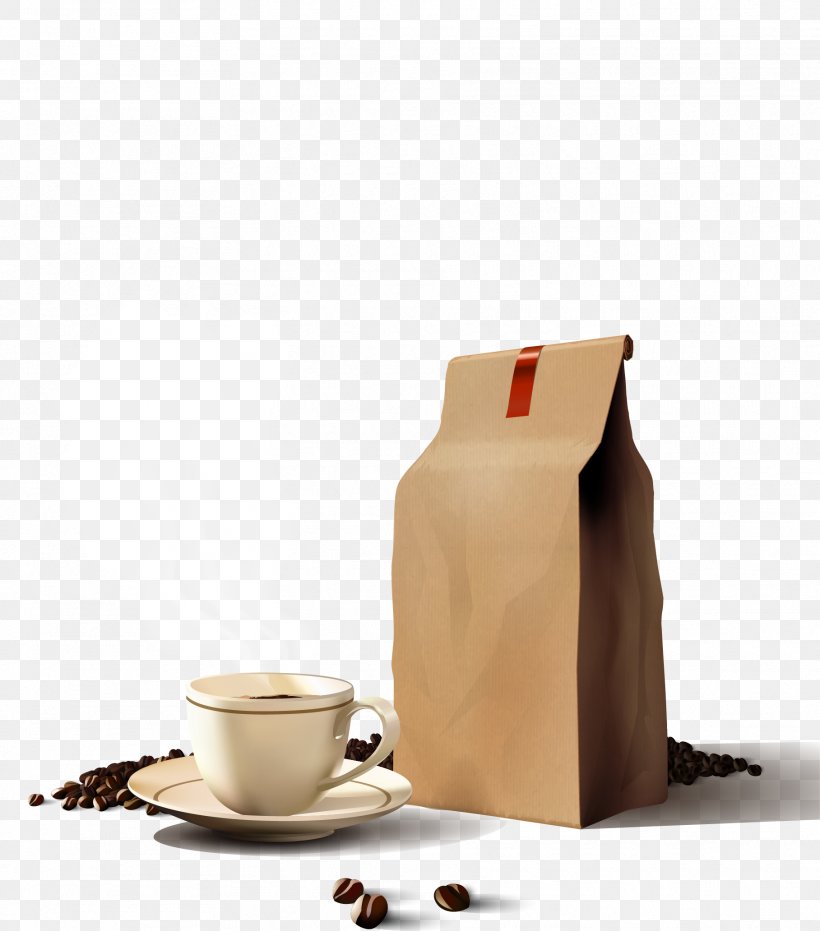 Coffee Cafe Packaging And Labeling Euclidean Vector, PNG, 1817x2064px, Coffee, Arabica Coffee, Bag, Cafe, Coffee Bean Download Free