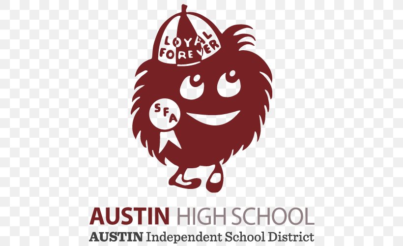 Stephen F. Austin High School Lufkin Independent School District National Secondary School Abilene Independent School District, PNG, 500x500px, Stephen F Austin High School, Abilene Independent School District, Artwork, Austin, Austin Independent School District Download Free