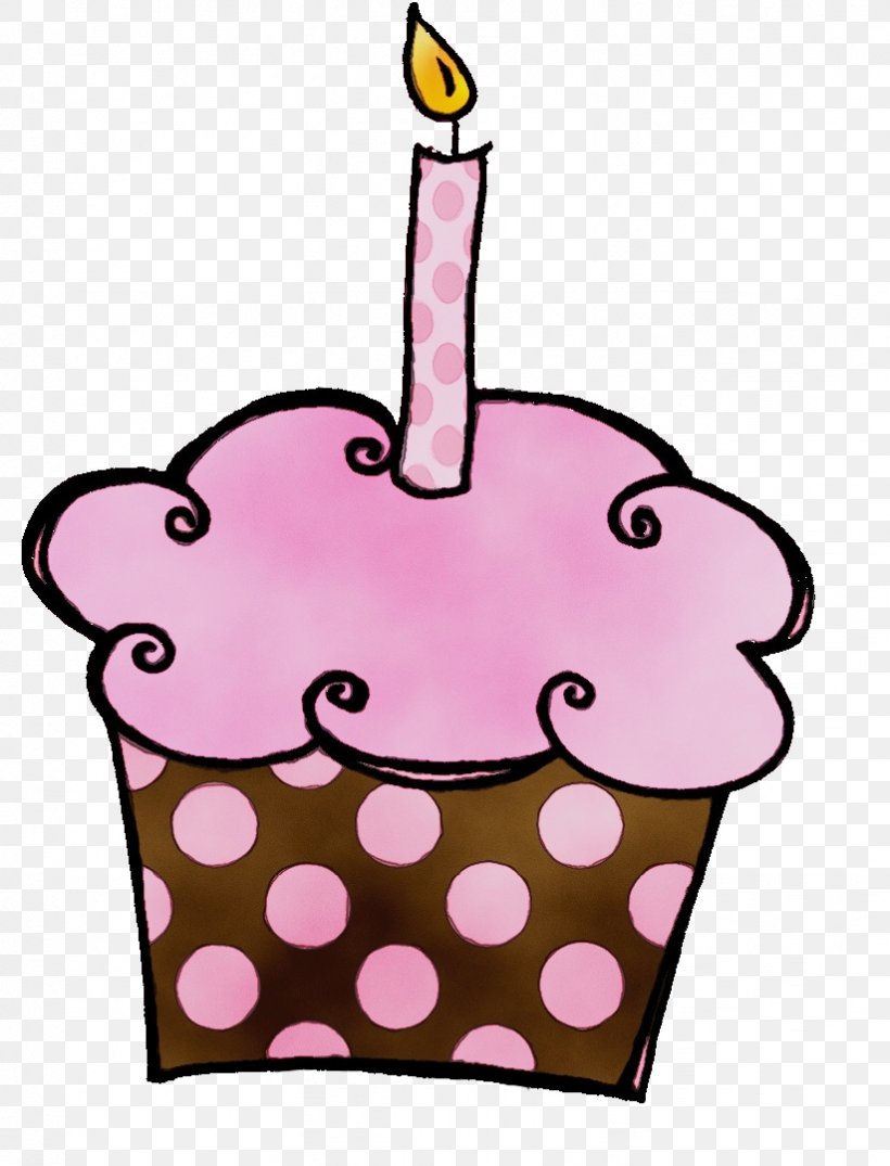 Pink Birthday Cake, PNG, 823x1079px, Watercolor, Birthday Candle, Cake, Cartoon, Dessert Download Free