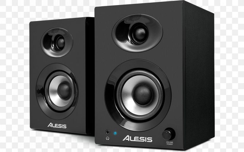 Studio Monitor Loudspeaker Alesis Audio Recording Studio, PNG, 1200x750px, Watercolor, Cartoon, Flower, Frame, Heart Download Free