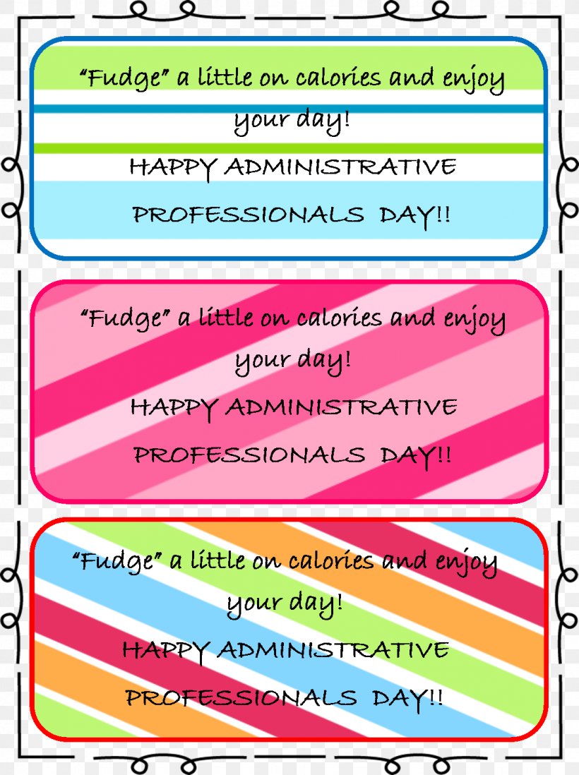 Administrative Professionals Week Secretary Gift Chocolate Brownie Craft, PNG, 1124x1506px, Administrative Professionals Week, Administrative Assistant, Area, Birthday, Business Administration Download Free