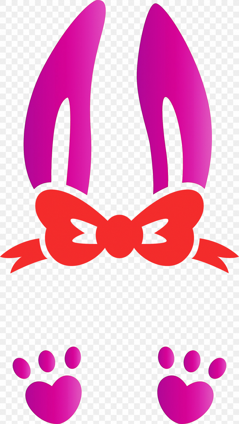Easter Bunny Easter Day Rabbit, PNG, 1695x3000px, Easter Bunny, Costume Accessory, Easter Day, Magenta, Pink Download Free