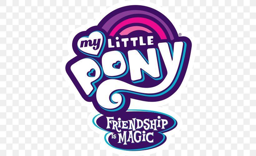 My Little Pony Logo Horse Brand, PNG, 500x500px, 2017, Pony, Area, Brand, Film Download Free