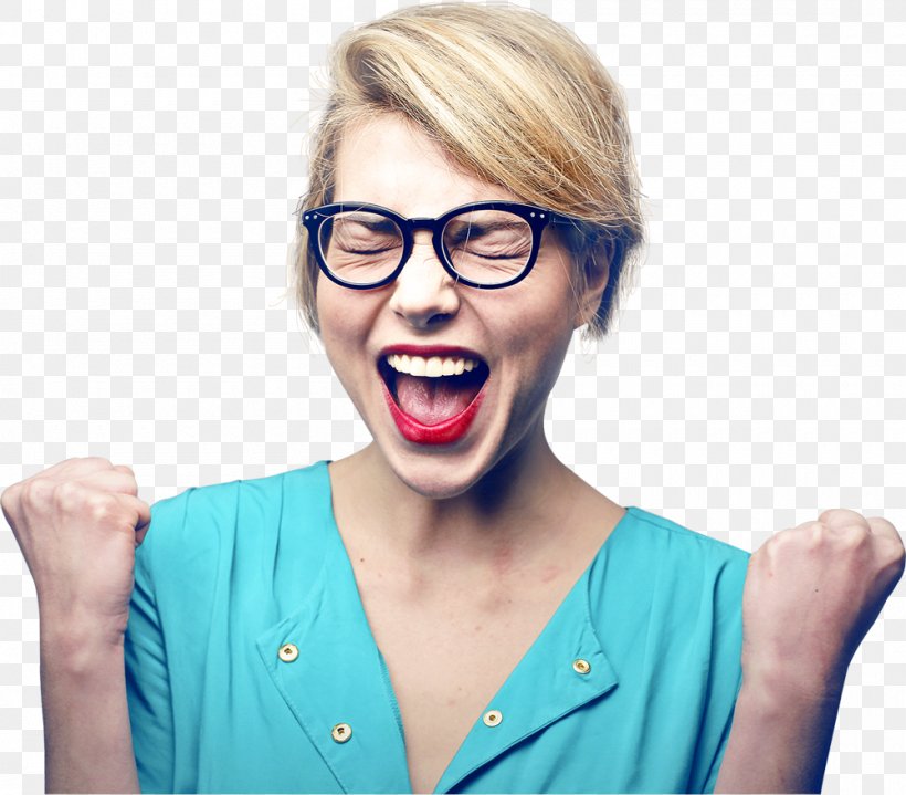 Woman Happiness Desktop Wallpaper Clip Art, PNG, 1000x878px, Woman, Chin, Emotion, Eyewear, Facial Expression Download Free