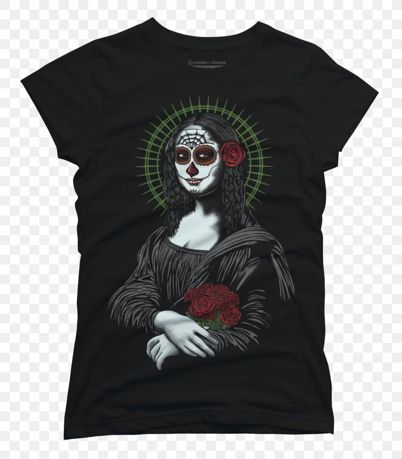 Mona Lisa Day Of The Dead Death Calavera, PNG, 2100x2400px, Mona Lisa, Art, Calavera, Day Of The Dead, Death Download Free
