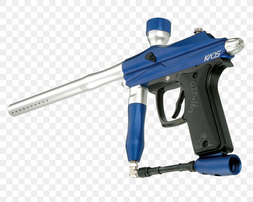 Paintball Guns Paintball Equipment Azodin Kaos Paintball Gun Tippmann Gryphon Paintball Gun, PNG, 1280x1026px, Paintball Guns, Air Gun, Blue, Bob Long Intimidator, Firearm Download Free