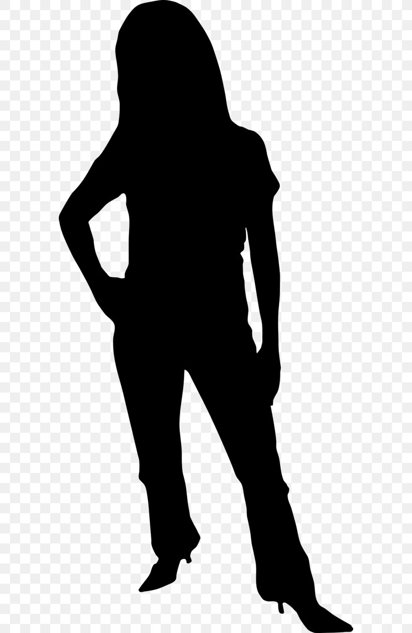 Silhouette Drawing Clip Art, PNG, 586x1258px, Silhouette, Art, Black, Black And White, Drawing Download Free