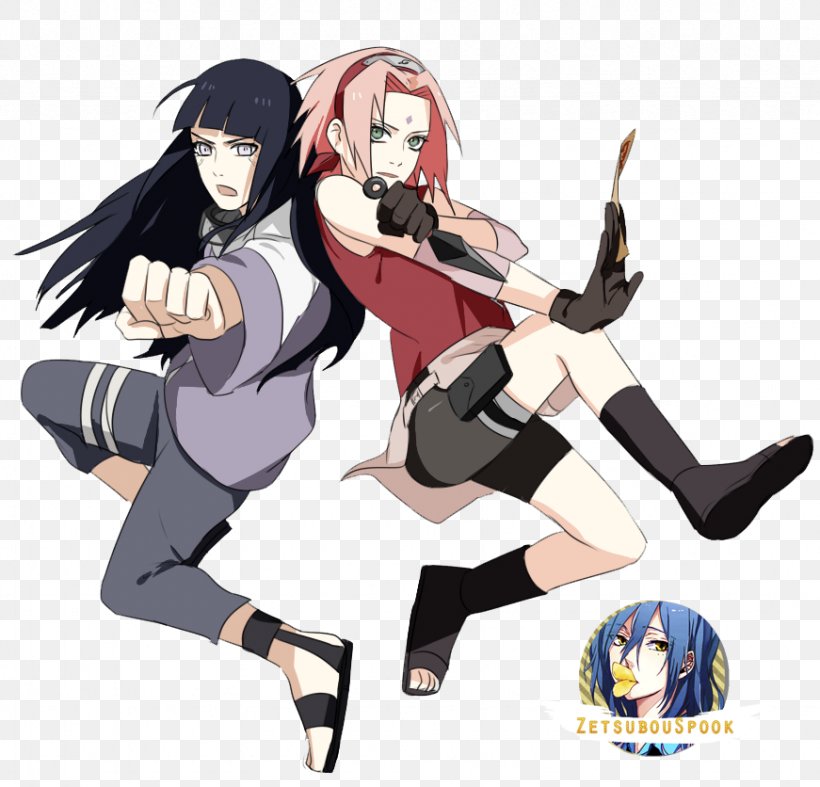 Sakura Haruno Hinata Hyuga Ino Yamanaka Sasuke Uchiha Temari, PNG, 871x836px, Watercolor, Cartoon, Flower, Frame, Heart Download Free