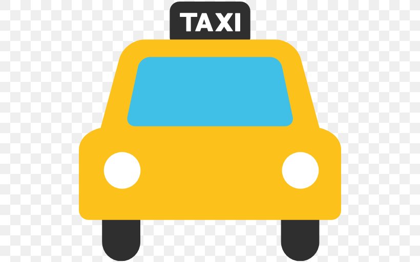 Taxi Emoji Text Messaging SMS E-hailing, PNG, 512x512px, Taxi, Area, Brand, Ehailing, Email Download Free
