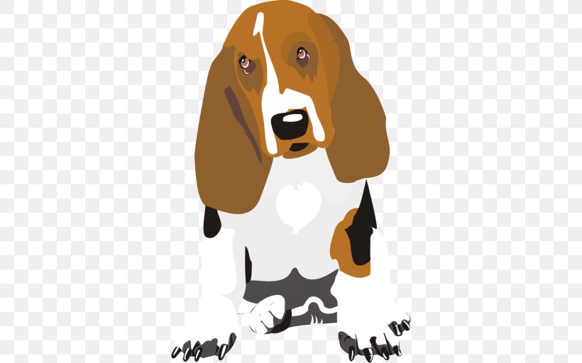 Basset Hound Beagle Puppy Dachshund Dalmatian Dog, PNG, 512x512px, Basset Hound, Beagle, Carnivoran, Coat, Coonhound Download Free