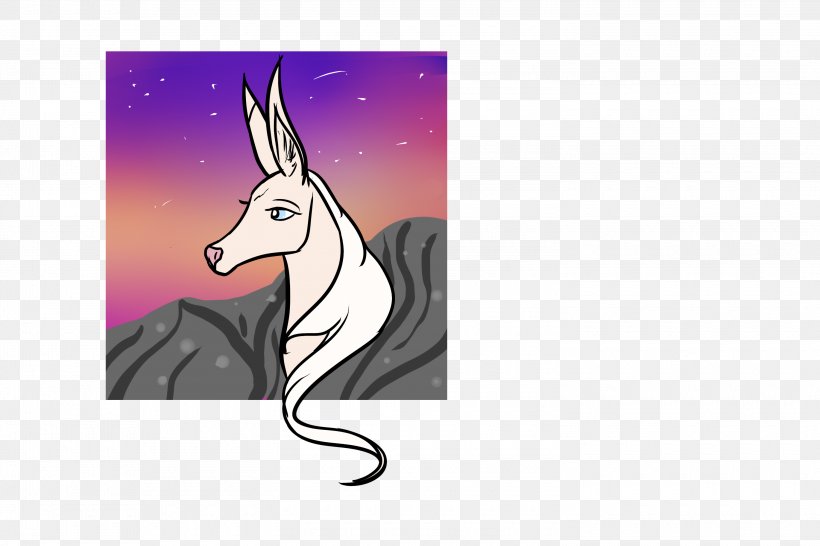 Macropodidae Unicorn Dog Canidae, PNG, 3000x2000px, Macropodidae, Animated Cartoon, Art, Canidae, Cartoon Download Free