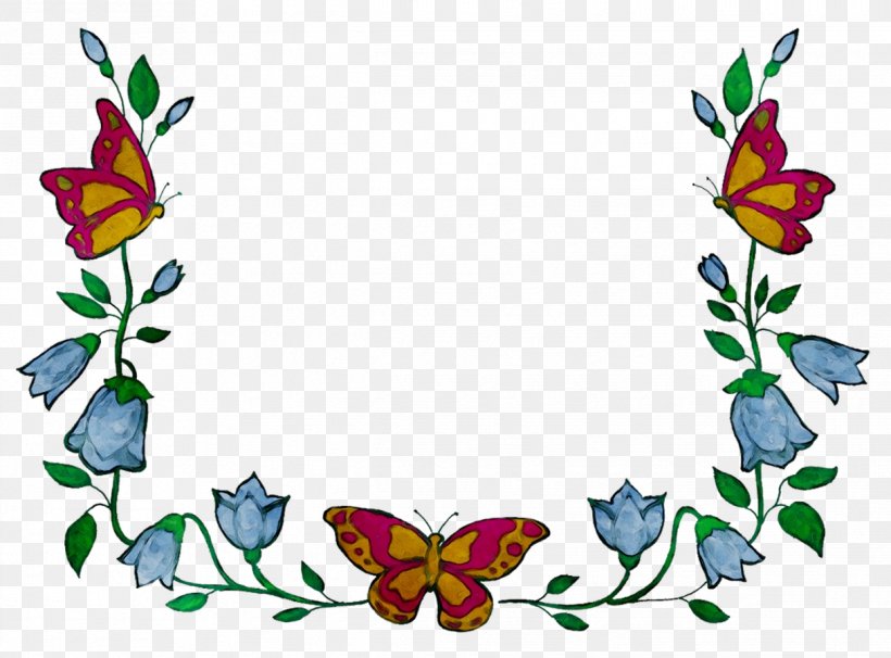 Borders And Frames Clip Art Image Picture Frames, PNG, 1217x900px, Borders And Frames, Art, Butterfly, Butterfly Frame, Flower Download Free