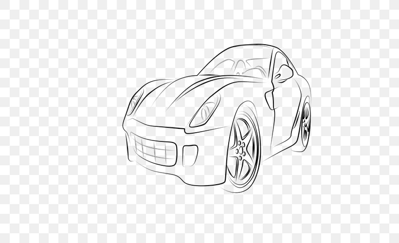 Car Door Automotive Design Motor Vehicle Sketch, PNG, 500x500px, Car Door, Artwork, Automotive Design, Automotive Exterior, Black And White Download Free